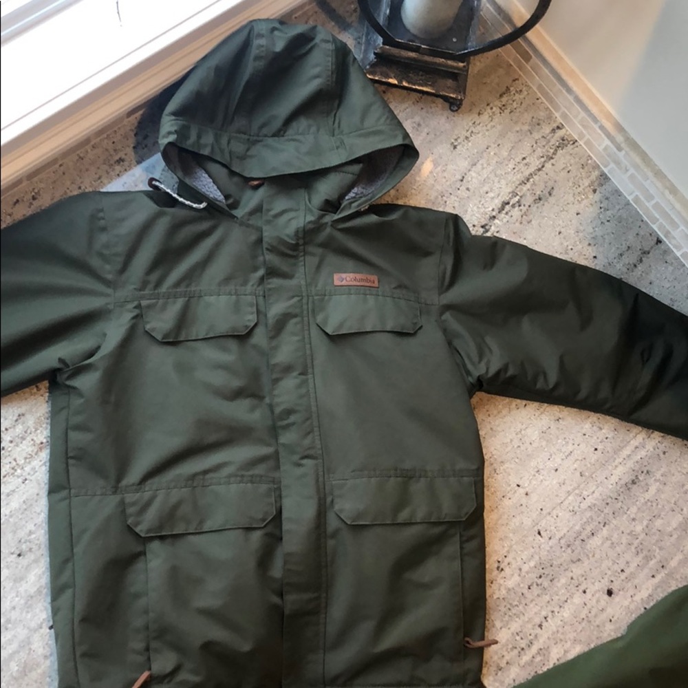 Columbia Wool Winter/Ski Windproof Coat
